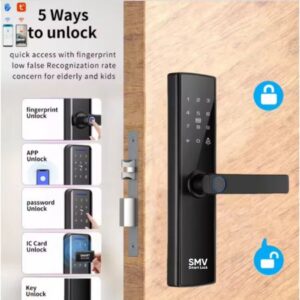 Khóa cửa gỗ vân tay thông minh SMV-GA6 APP Tiếng Việt