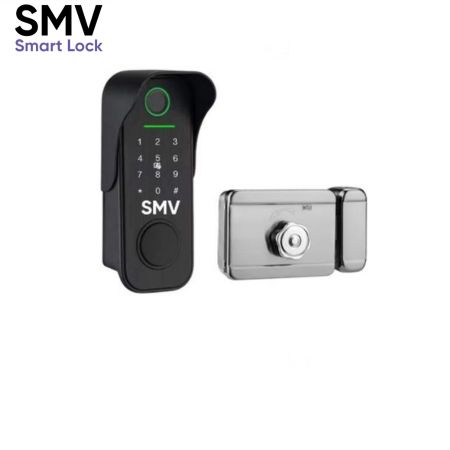 Khoá cổng vân tay ngoài trời SMV CN1 (Phiên bản 1 mặt)